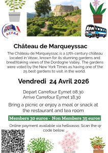 Coach trip to Chateau Marqueyssac