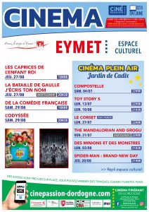 Eymet Cinema Programme Plein Air